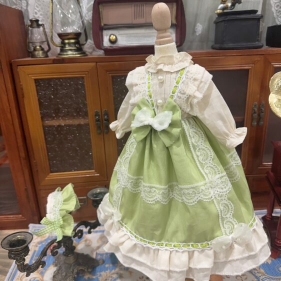 Blythe BJD Lolita Dress with Headband for 1/3, 1/4, 1/6 Dolls
