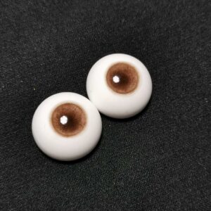 Brown BJD Resin Eyes – Realistic Eyes for Dolls (8mm - 24mm)