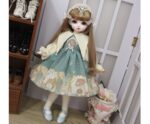 Casual Lolita Dress for 1/4 MSD & 1/6 Yosd Blythe BJD Dolls