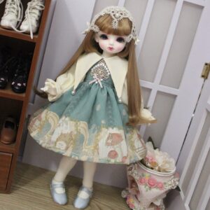Kaswal nga lolita nga sinina alang sa 1/4 MSD & 1/6 Yosd Blythe BJD Molls
