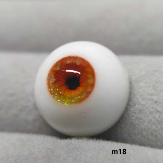 Custom Ball Jointed Doll Eyes - Safety Resin Eyes for BJD & Reborn Dolls (8mm - 24mm)