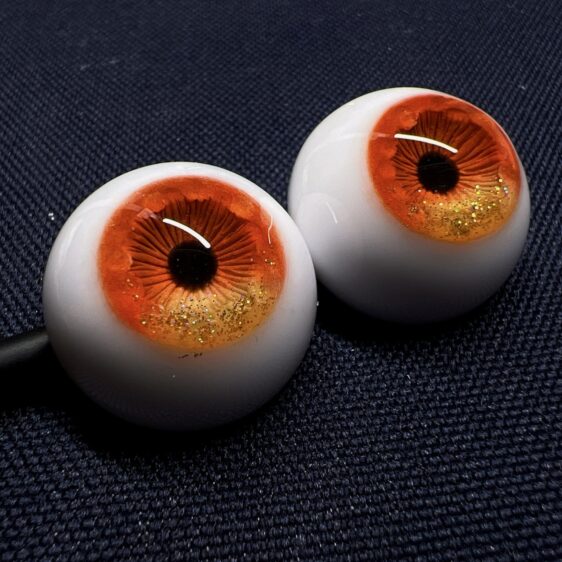 Custom Ball Jointed Doll Eyes - Safety Resin Eyes for BJD & Reborn Dolls (8mm - 24mm)