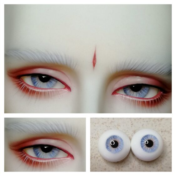 Custom Realistic Resin BJD Doll Eyes – Perfect for 1/3, 1/4, 1/6 Dolls (12mm to 22mm)