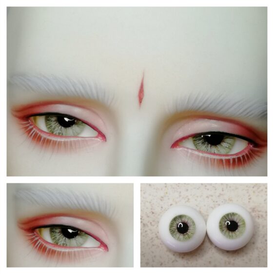 Custom Realistic Resin BJD Doll Eyes – Perfect for 1/3, 1/4, 1/6 Dolls (12mm to 22mm)