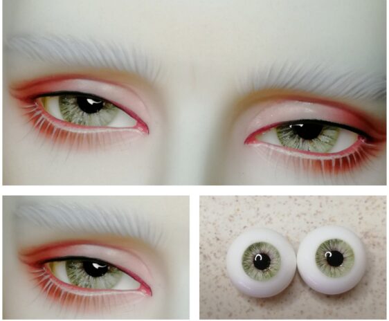 Custom Realistic Resin BJD Doll Eyes – Perfect for 1/3, 1/4, 1/6 Dolls (12mm to 22mm)