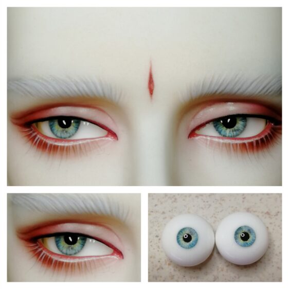 Custom Realistic Resin BJD Doll Eyes – Perfect for 1/3, 1/4, 1/6 Dolls (12mm to 22mm)