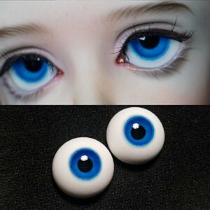 Custom Resin BJD Mga Mata - Mga Mata sa Tinuod nga Direksyon alang sa 1/3, 1/4, 1/6 Mga Moll sa BJD (8mm-24mm)