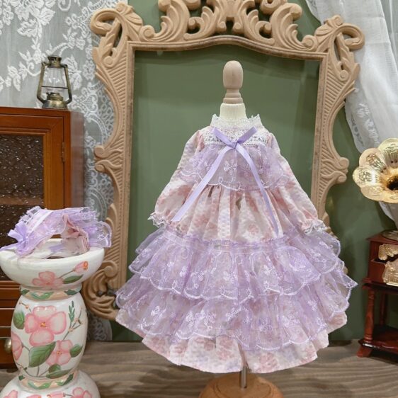 Doll Clothes Bjd Princess Doll Dress for 1/3 1/4 1/6 Blythe Doll - Image 3