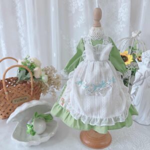 Gwapa nga sinina sa BJD nga BJD nga gisul-ob sa headdress alang sa 1/3 1/4 1/6 Blythe Doll
