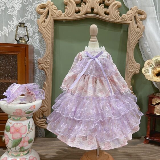 For Blythe 1/3 1/4 1/6 Graceful BJD Princess Doll Dress - Image 4