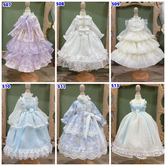 For Blythe 1/3 1/4 1/6 Graceful BJD Princess Doll Dress - Image 2