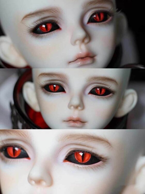 Handcrafted Resin Eyes for 1/6, 1/4, 1/3 Dolls – Realistic Toy Eyes (6mm to 22mm)