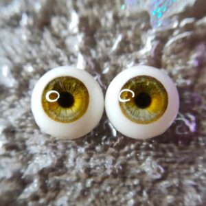 Handmade BJD Doll Eyes (8mm-24mm) Safety Craft Resin Eyes for 1/3, 1/4, 1/6 Dolls