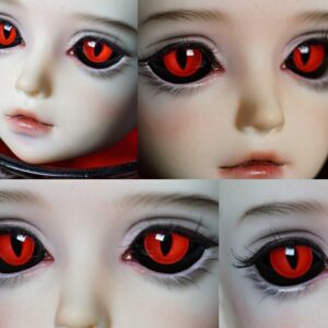 Handmade BJD Doll Eyes – Custom Resin Safety Eyes for 1/6, 1/4, 1/3 Dolls
