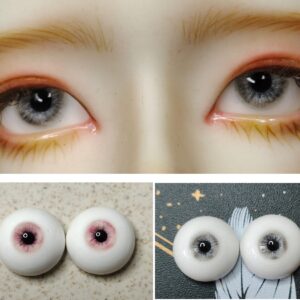 Handmade BJD Resin Mata - Alang 1/3, 1/4, 1/6 Dolandre (12mm hangtod 18mm)
