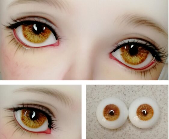 Handmade Realistic BJD Eyes - 12mm to 18mm