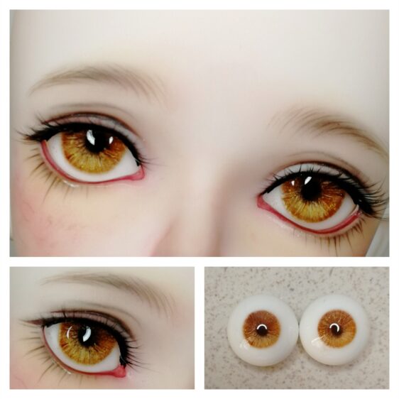 Handmade Realistic BJD Eyes - 12mm to 18mm