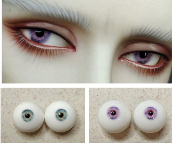 Handmade Realistic Doll Eyes for BJD Dolls – Safety Resin Eyes