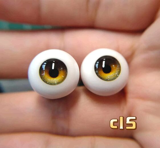Handmade Resin BJD Doll Eyes – Customizable Safety & Craft Eyes for Dolls