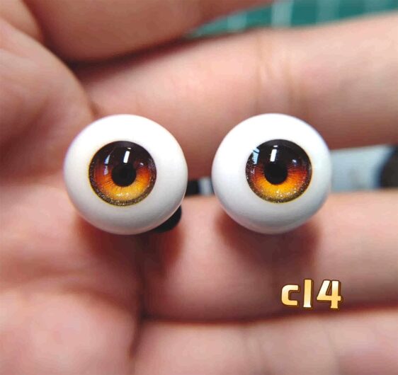 Handmade Resin BJD Doll Eyes – Customizable Safety & Craft Eyes for Dolls