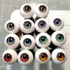 Handmade Resin BJD Doll Eyes – Customizable Safety & Craft Eyes for Dolls