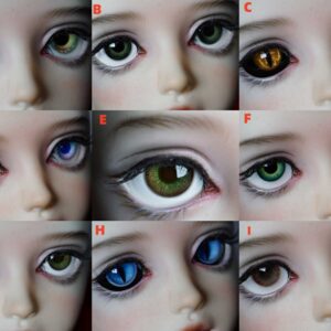 Handmade Resin Doll Eyes for BJD – Custom Safety Eyes for Art Dolls
