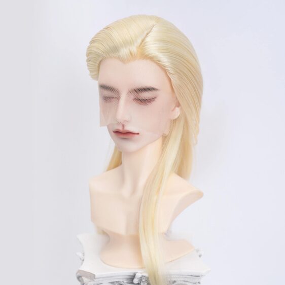 Heat-Resistant Long Straight BJD Wig – 1/3, 1/4, 1/6 Sizes