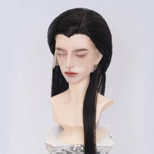 Heat-resistant dugay nga diretso nga BJD Wig - 1/3, 1/4, 1/6 Gidak-on