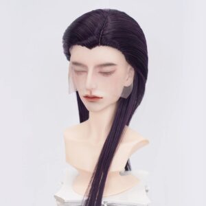 Heat-resistant dugay nga diretso nga BJD Wig - 1/3, 1/4, 1/6 Gidak-on