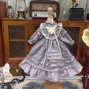 Плаття Лоліта для 1/3 1/4 1/6 BJD & Blythe Dolls with Headband