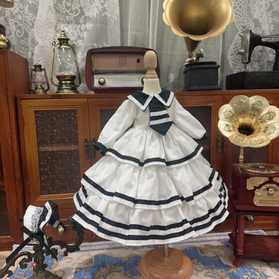 Maid Style Dress for 1/3 1/4 1/6 BJD & Blythe Dolls – Fashion Doll Outfit