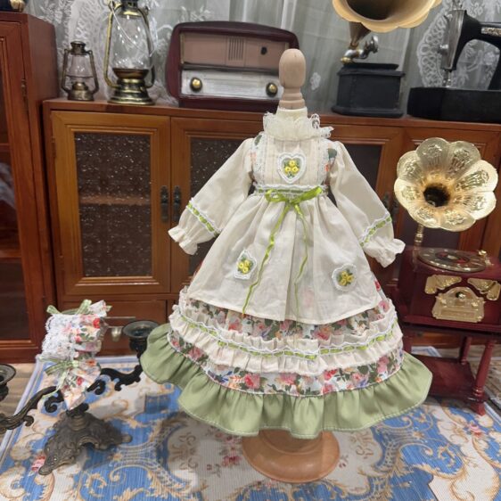 Maid Style Dress for 1/3 1/4 1/6 BJD & Blythe Dolls – Fashion Doll Outfit