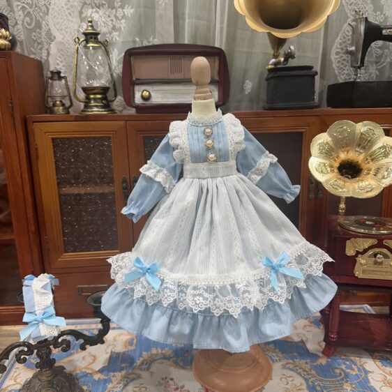 Maid Style Dress for 1/3 1/4 1/6 BJD & Blythe Dolls – Fashion Doll Outfit