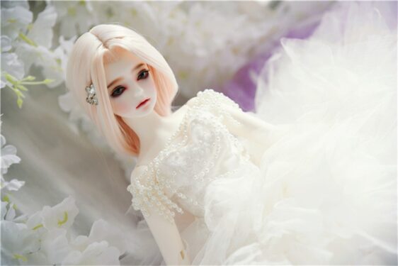 Pink Doll Dress for BJD, Blythe & SD Dolls – 1/6, 1/4, 1/3, MSD Outfit