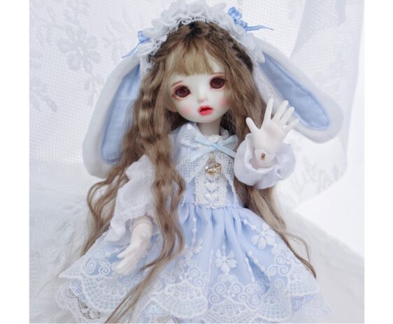 Pink Doll Dress for BJD, Blythe & SD Dolls – 1/6, 1/4, 1/3, MSD Outfit