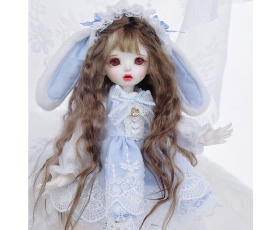 Pink Doll Dress for BJD, Blythe & SD Dolls – 1/6, 1/4, 1/3, MSD Outfit