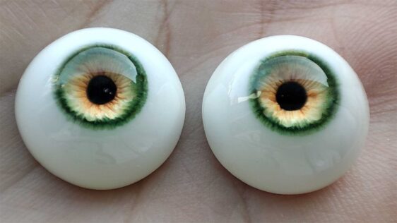 Realistic BJD Eyes – Safety Resin Eyes for 1/3, 1/4, 1/6 Dolls (10mm - 20mm)