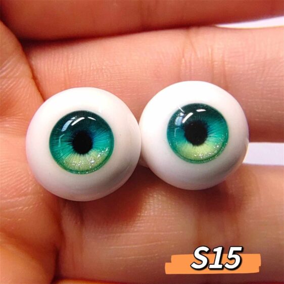Realistic Doll Eyes | Customizable Sizes & Iris Options (8mm-24mm)