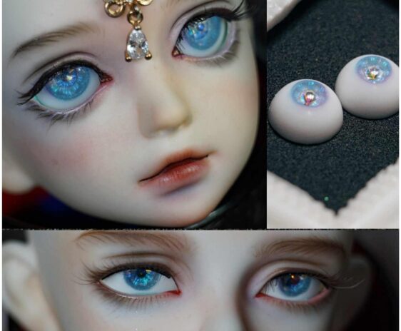 Realistic Resin BJD Eyes for 1/3, 1/4, 1/6 Dolls