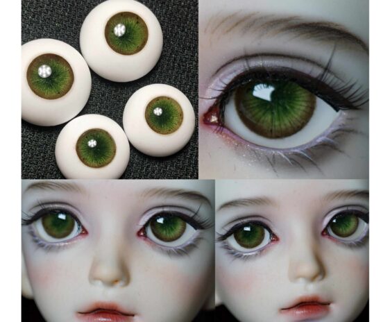Realistic Resin Eyes for BJD Dolls (8mm - 24mm)