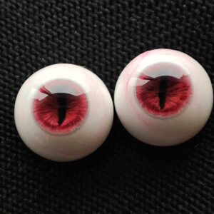 Pula nga Binhi nga Pilat Pilat sa Dugo sa Bloodshot nga Mga Mata - Mga Mata sa Doll sa BJD (8mm-24mm)