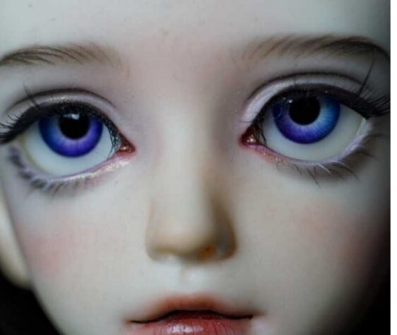 Resin Doll Eyes for BJD – Realistic, Safety Eyes for 1/3, 1/4, 1/6, and 1/8 Dolls