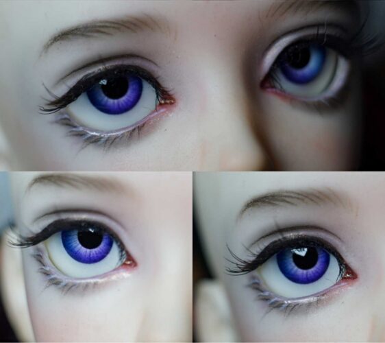 Resin Doll Eyes for BJD – Realistic, Safety Eyes for 1/3, 1/4, 1/6, and 1/8 Dolls
