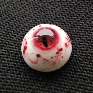 Scarlet Moon Red Beast Pupil Eyes – Bloodstain Resin Doll Eyes for BJD