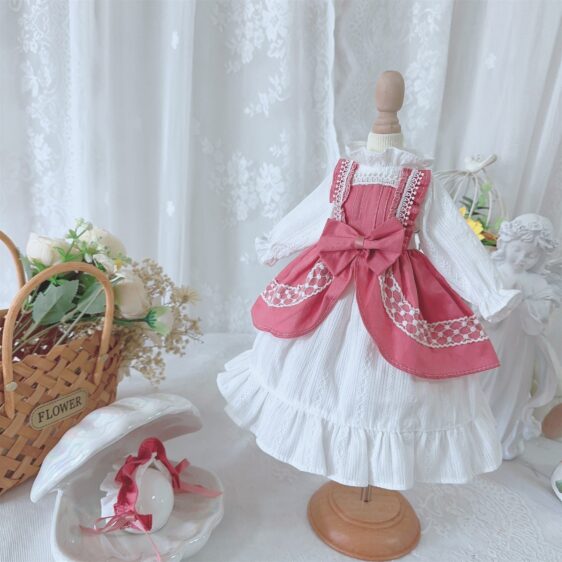 Sweet Floral BJD Dress – Fits 1/6, 1/4, 1/3 MSD, SD Blythe Dolls - Image 8