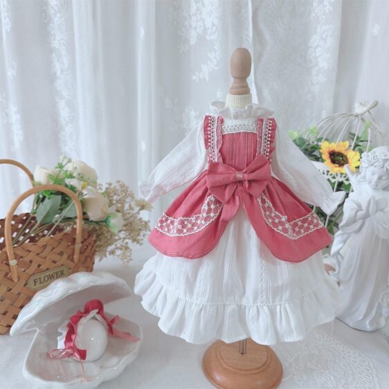Sweet Floral BJD Dress – Fits 1/6, 1/4, 1/3 MSD, SD Blythe Dolls - Image 7