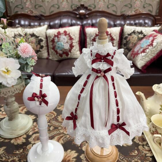 Vintage Lolita BJD Dress – Fits 1/3, 1/4, 1/6 Blythe Dolls - Image 9