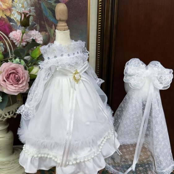 Vintage Lolita BJD Dress – Fits 1/3, 1/4, 1/6 Blythe Dolls - Image 5