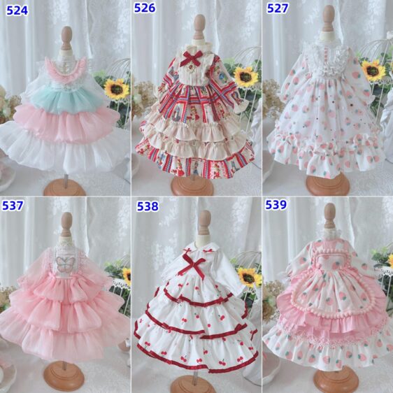 Blythe BJD Dress – Fits 1/6, 1/4, 1/3 Blythe, YoSD, MSD, SD Dolls - Image 10