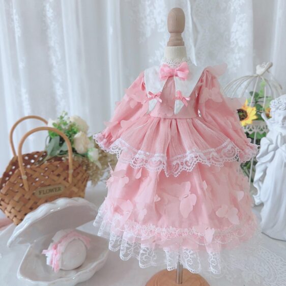 Sweet Pink Plaid BJD Skirt – Fits 1/6, 1/4, 1/3 MSD, SD Blythe Dolls - Image 9